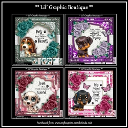 Puppy Love Card Bumper Kit