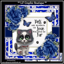 Kitty Love Mini Card Kit