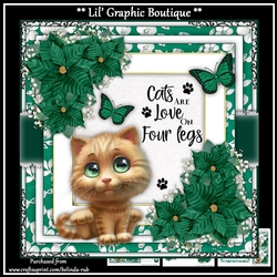 Kitty Love2 Mini Card Kit
