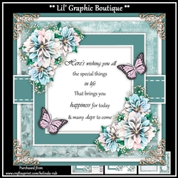 Birthday Wishes2 Mini Card Kit