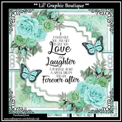 Birthday Floral1 Mini Card Kit