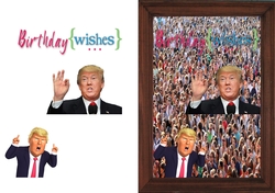 Donald Trump Best Wishes Card