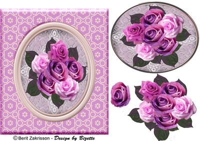 Roses in a Frame