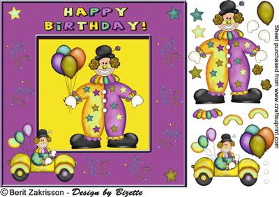 Birthday Clown 3