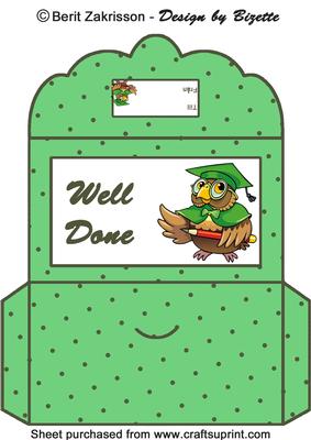 Graduation Owl Moneywallet