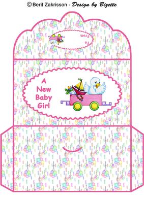 New Baby Girl Moneywallet