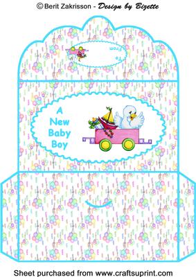 New Baby Boy Moneywallet