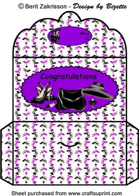 Womans Accessories, Purple Moneywallet