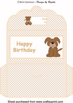 Little Brown Dog Moneywallet