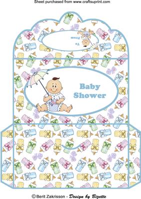 Baby Shower Boy Moneywallet
