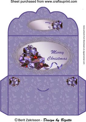 Christmasgifts Blue Moneywallet