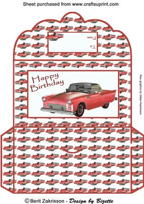 Red T-bird Moneywallet