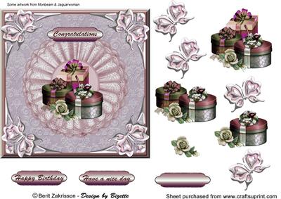 Gifts on Tripple Lace Light Plum
