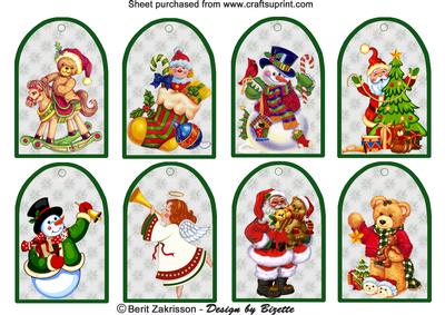 Christmas Tags 2