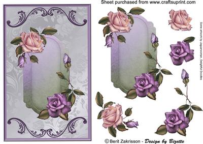 Herritage Roses Purple