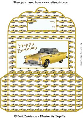 Golden T-bird Moneywallet