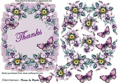 Flowers and Butterflies, Thanks