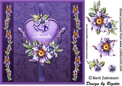 Heart and Flowers