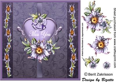 Heart and Flowers, Miss You