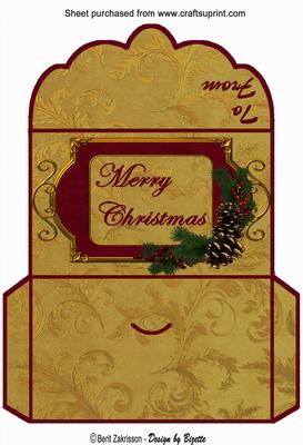 Frame with Pinecones Moneywallet
