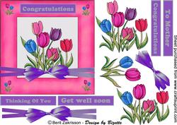 Tulips in Spring Cerise