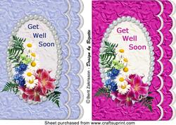 Scalloped Toppers Get Well Soon