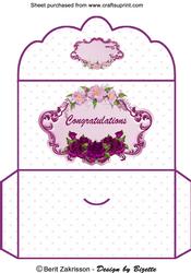 Purple Roses Moneywallet