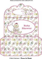 Baby Shower Girl Moneywallet
