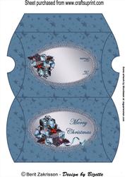 Christmas Gifts Turquise Pillowbox