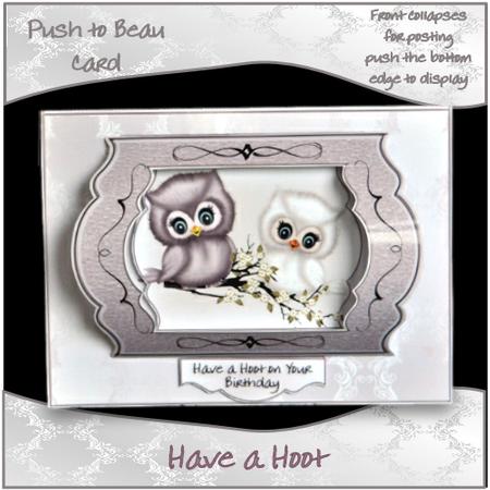 Push to Beau Card - Have a Hoot