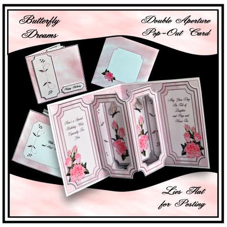 Double Aperture Pop Out - Butterfly Dreams