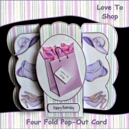 Four Fold Pop Out - Love to Shop