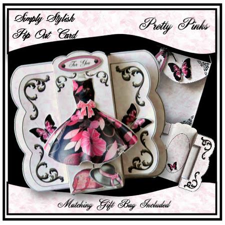 Simply Stylish Pop Out Card - Pretty Pinks