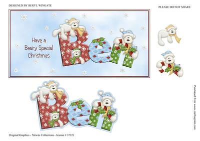 Beary Special Lg Dl Card Front - Ben