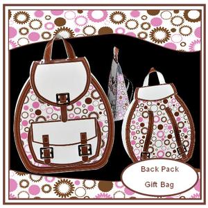 Back Pack Gift Bag - Retro