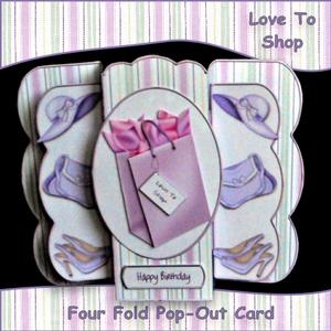 Four Fold Pop Out - Love to Shop
