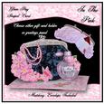 Glam Bag Shaped Card - in the Pink