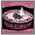 Trendy Oval Gift Box - Pink