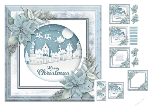 Christmas paper art 2
