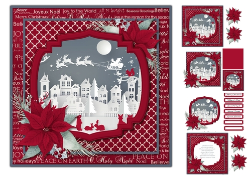 Christmas paper art 7