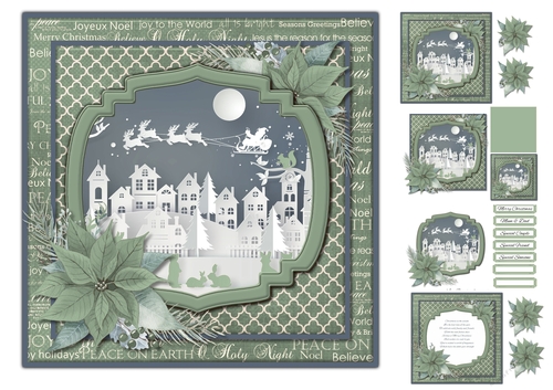 Christmas paper art 8