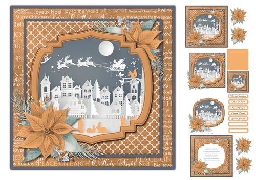 Christmas paper art 9