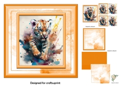 Vibrant Tiger Pup