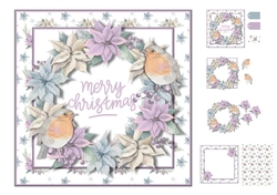 Christmas Robin Wreath 3