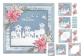 Christmas village paper art