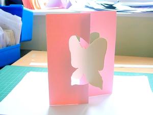 Butterfly Swing Card