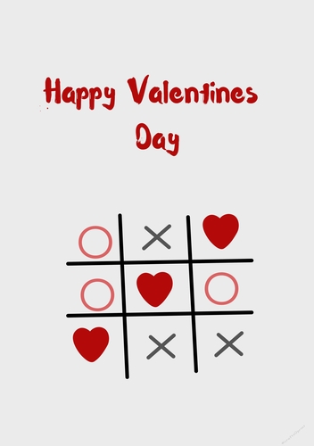 Valentines Day Hugs and Kisses