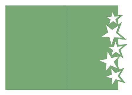 Star Edge Border Card