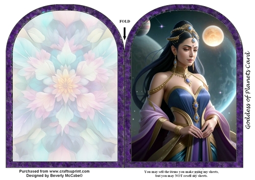Goddess of Planets Quick Card