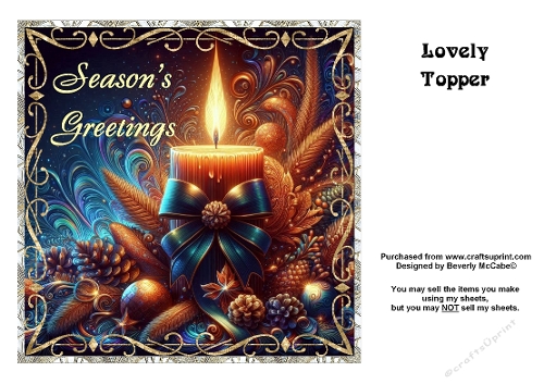 Seasons Greetings Topper